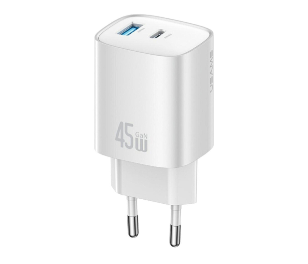 USAMS 45W GaN 1xUSB-A 1xUSB-C - 1471728 - zdjęcie